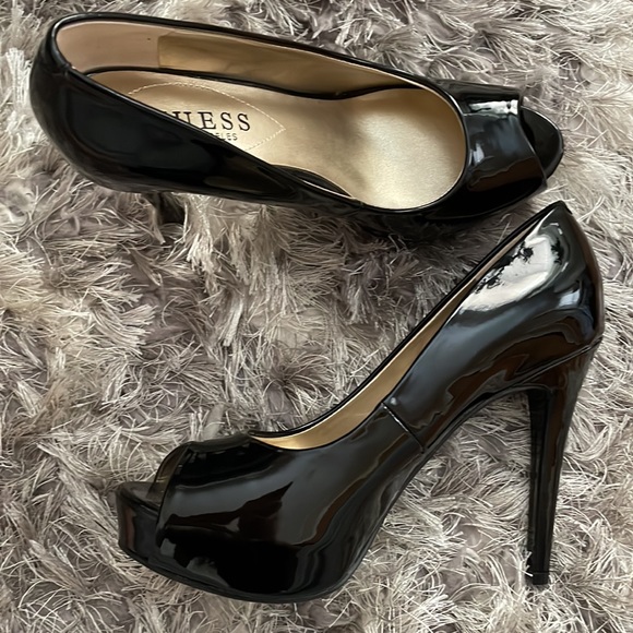 Guess Peep Toe Platform Heels - Picture 5 of 5